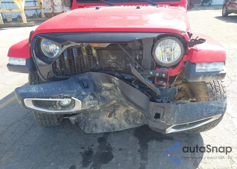 2020 Jeep Wrangler Unlimited Sahara from USA, damaged, VIN 1C4HJXEN1LW198697